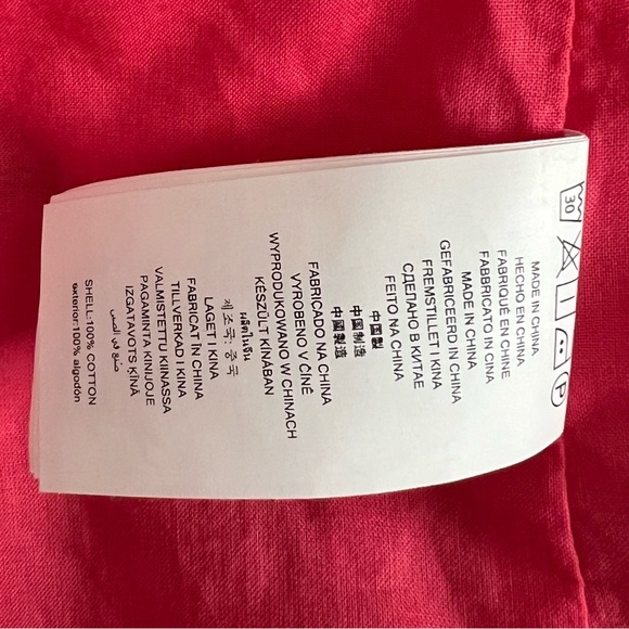 NWT Michael Kors Zebra Print Cotton Lawn Cutout Pink Long Sleeve Mini Dress - Picture 11 of 11